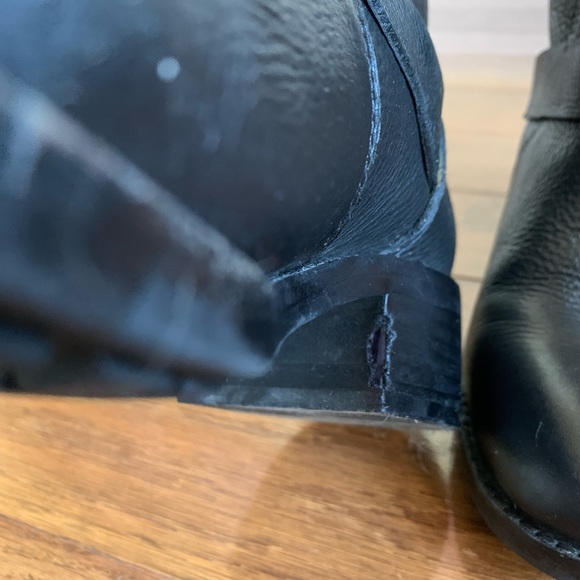 Vince Camuto genuine leather “Walt” Moto Boo - Picture 4 of 5